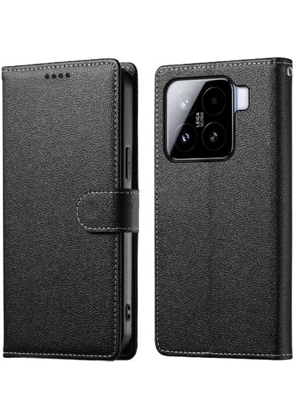 Xiaomi 15 Kart Yuvaları Manyetik Kapatma Darbeye Dayanıklı Günlük Kullanım Için Kılıf (Yurt Dışından)