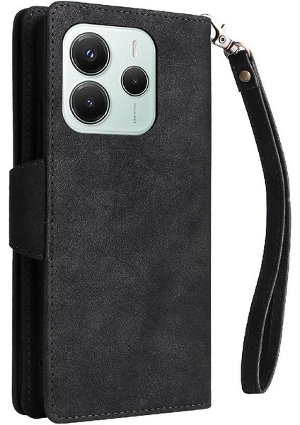 Xiaomi Poco M7 Pro 5g Kart Tutucu Fermuar Cüzdan Kapak El ile (Yurt Dışından) fırsatları