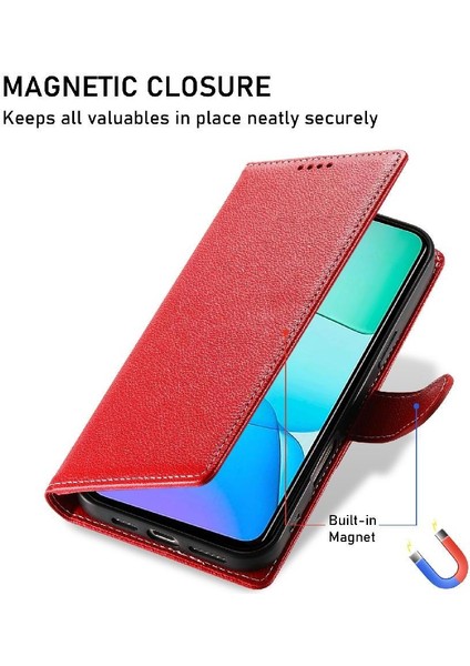 Xiaomi Poco M6 4g Manyetik Kapatma Günlük Kullanım Darbeye Dayanıklı Kart Için Kılıf (Yurt Dışından) fırsatları