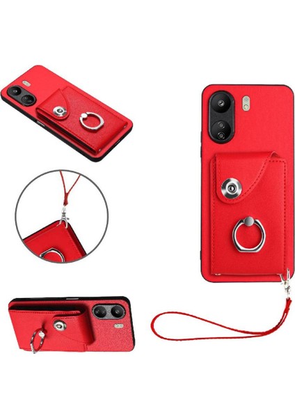 Xiaomi Redmi Poco C65 Kickstand Fonksiyonu Için Uyumlu Durumda Doğru Yüksek (Yurt Dışından) modelleri