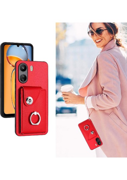 Xiaomi Redmi Poco C65 Kickstand Fonksiyonu Için Uyumlu Durumda Doğru Yüksek (Yurt Dışından) fırsatları