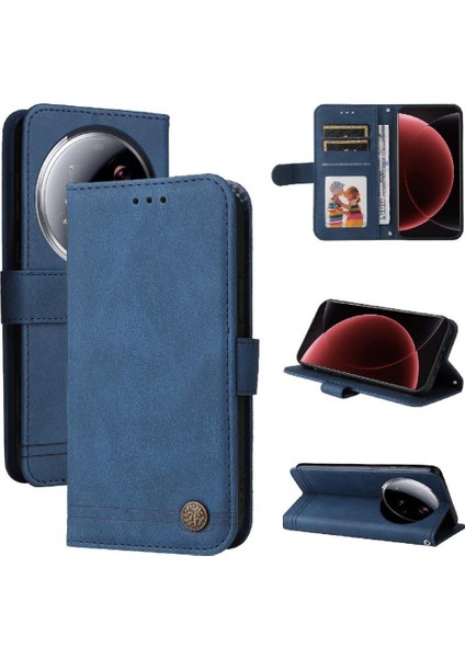 Xiaomi 15 Ultra Uzun Kayış Cüzdan Darbeye Dayanıklı Kart Yuvası Için Flip Case Kısa (Yurt Dışından)