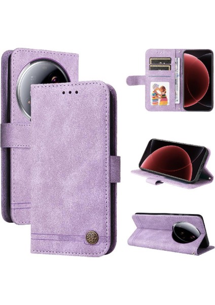 Xiaomi 15 Ultra Uzun Kayış Cüzdan Darbeye Dayanıklı Kart Yuvası Için Flip Case Kısa (Yurt Dışından)