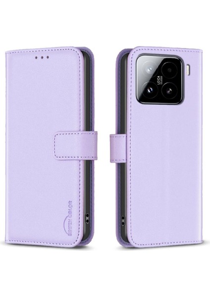 Xiaomi 15 Çoklu Kart Yuvası Çok Renkli Deri Çanta Cüzdan Için Flip Case (Yurt Dışından) indirimleri