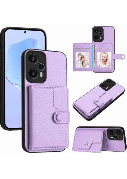 % Xiaomi Poco F5 5g Doğru Insizyon Benzersiz Yüksek Kaliteli Kickstand Için Kılıf (Yurt Dışından)