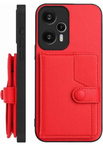% Xiaomi Poco F5 5g Doğru Insizyon Benzersiz Yüksek Kaliteli Kickstand Için Kılıf (Yurt Dışından)