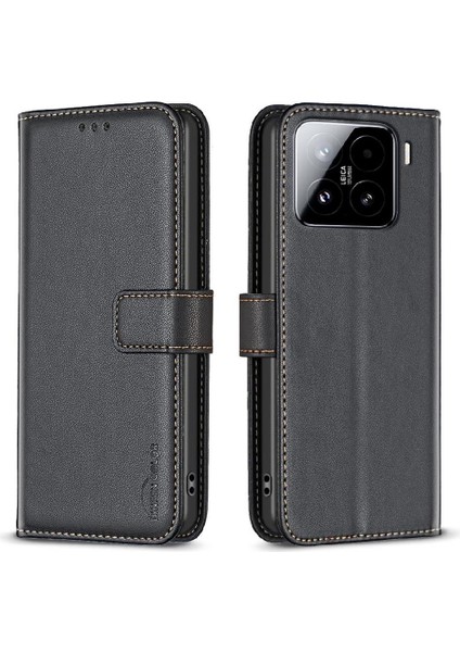 Xiaomi 15 Çoklu Kart Yuvası Çok Renkli Deri Çanta Cüzdan Için Flip Case (Yurt Dışından)
