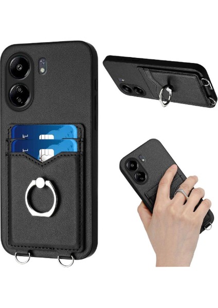 Xiaomi Poco C65 Vaka Yüksek Kalite Kickstand Fonksiyonu ile Uyumlu (Yurt Dışından)