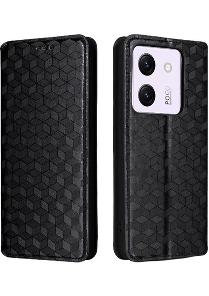 Xiaomi Poco M7 Pro 5g Kart Yuvaları Tutucu Cüzdan Manyetik Kapatma (Yurt Dışından)