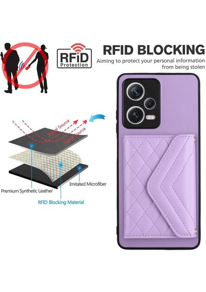 Kılıf Xiaomi Poco X5 Kickstand Fonksiyonu ile Uyumlu Doğru Kesi (Yurt Dışından)