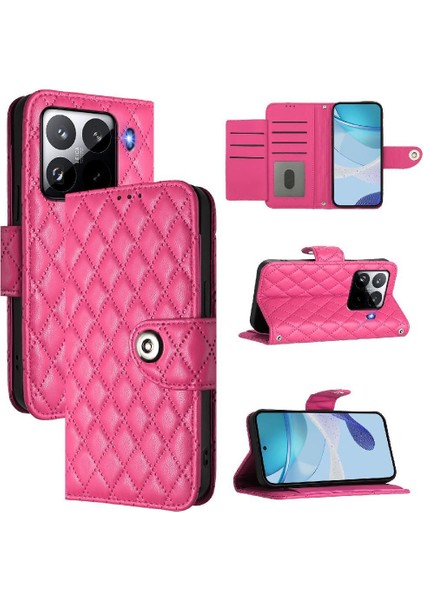 Xiaomi 15 Pro Kart Tutucu Darbeye Dayanıklı Şık Koruyucu Bilek Için Kılıf (Yurt Dışından)