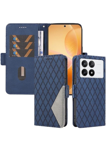 Kart Yuvası ile Xiaomi Poco X6 Pro 5g Iki Renk Ekleme Desenleri Için Kılıf (Yurt Dışından)