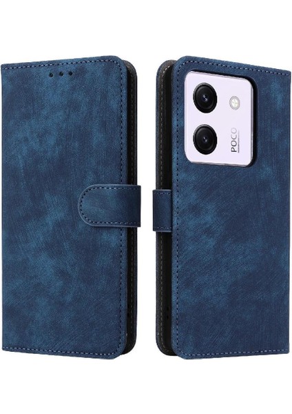Xiaomi Poco M7 Pro 5g Flip Folio Cüzdan Pu Deri Kart Yuvaları (Yurt Dışından)