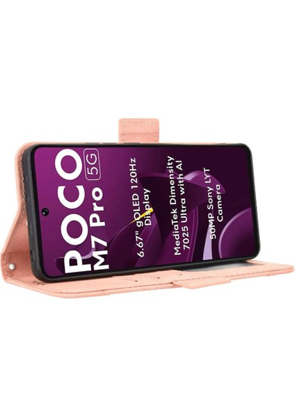 Xiaomi Poco M7 Pro 5g Kart Tutucu Kapak Kickstand (Yurt Dışından) modelleri