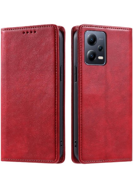 Xiaomi Poco X5 Pro 5g Koruyucu Ince Cüzdan Manyetik Kart Için Flip Case (Yurt Dışından)
