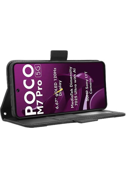 Xiaomi Poco M7 Pro 5g Kart Tutucu Kapak Kickstand (Yurt Dışından) modelleri