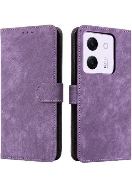 Xiaomi Poco M7 Pro 5g Flip Folio Cüzdan Pu Deri Kart Yuvaları (Yurt Dışından)