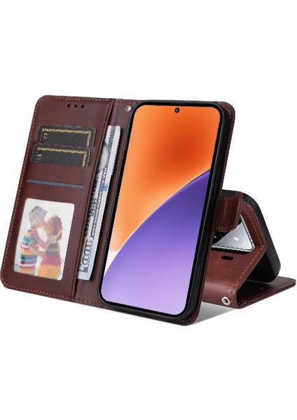Xiaomi 15 Manyetik Kapatma Kart Yuvaları Için Flip Case Kapak Hassas (Yurt Dışından) indirimleri