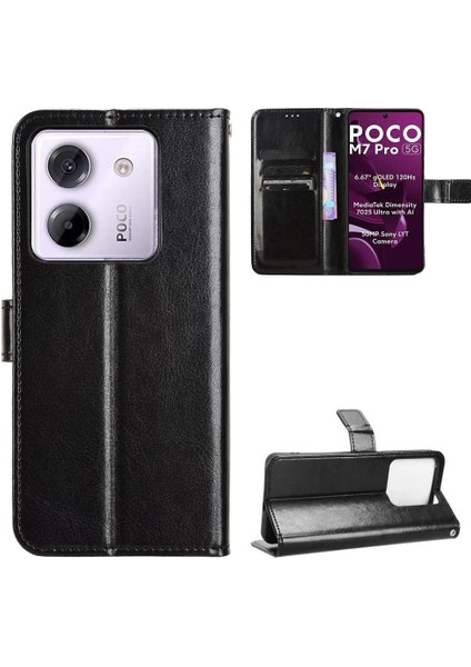 Xiaomi Poco M7 Pro 5g/redmi Not 14 4g Kart Tutucu Kapak Kickstand (Yurt Dışından)