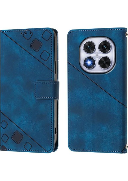 Xiaomi Poco X7 Kart Tutucu Manyetik Deri Cüzdan Kapak Çevirin (Yurt Dışından)