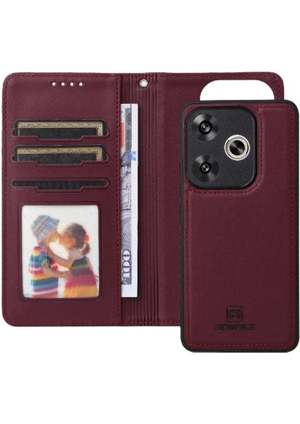 Xiaomi Poco F6 Cüzdan Rfıd Engelleme Için Flip Case Kapak Ayrılabilir (Yurt Dışından)