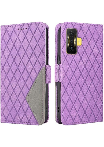 Xiaomi Poco F4 Gt Iki Renk Ekleme Desenleri Için Kılıf Şık Koruyucu (Yurt Dışından)