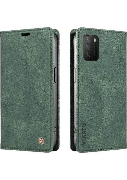 Xiaomi Poco M3 4g Kılıf Cilt Dostu Düz Renk Manyetik ile Uyumlu (Yurt Dışından)