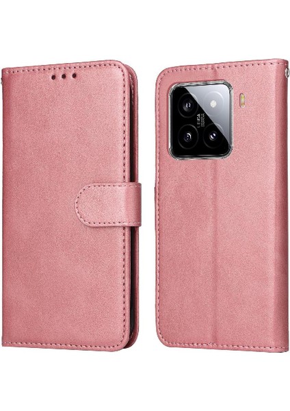 Xiaomi 15 Manyetik Kapatma Kart Yuvaları Için Flip Case Kapak Hassas (Yurt Dışından)