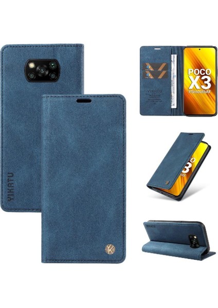 Xiaomi Poco X3 Pro Kılıf Manyetik Flip Telefon Kılıfı ile Uyumlu (Yurt Dışından) indirimleri