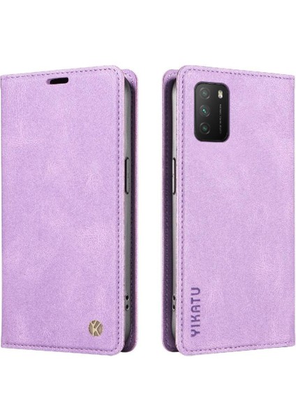 Xiaomi Poco M3 4g Kılıf Cilt Dostu Düz Renk Manyetik ile Uyumlu (Yurt Dışından)