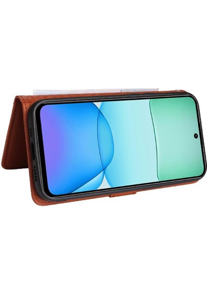 Xiaomi Poco M6 4g Ayrılabilir Tasarım Kablosuz Şarj Cüzdan Için Flip Case (Yurt Dışından)