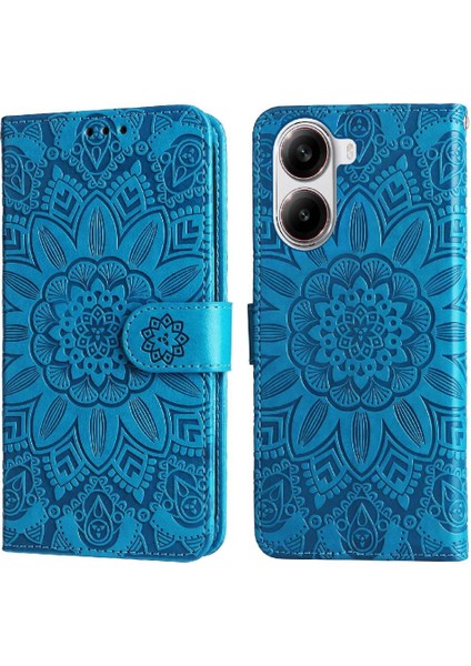 Xiaomi Poco X7 Pro Flip Deri Kart Yuvaları Koruyucu Kapak (Yurt Dışından)