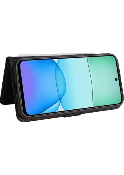Xiaomi Poco M6 4g Ayrılabilir Tasarım Kablosuz Şarj Cüzdan Için Flip Case (Yurt Dışından)