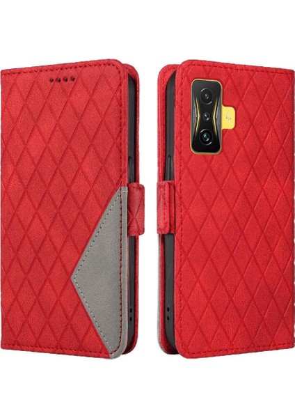 Xiaomi Poco F4 Gt Iki Renk Ekleme Desenleri Için Kılıf Şık Koruyucu (Yurt Dışından)