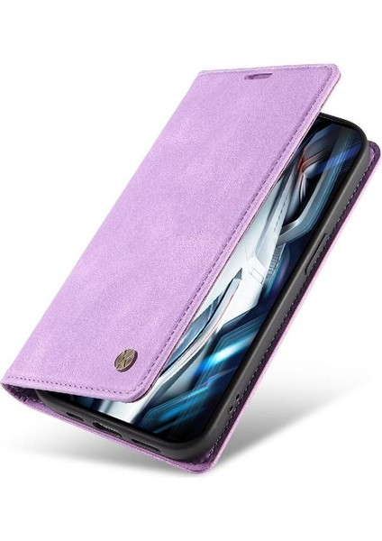 Xiaomi Poco F4 Gt Kılıf Cilt Dostu Düz Renk Manyetik ile Uyumlu (Yurt Dışından)