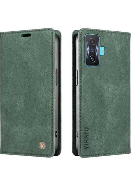 Xiaomi Poco F4 Gt Kılıf Cilt Dostu Düz Renk Manyetik ile Uyumlu (Yurt Dışından) modelleri