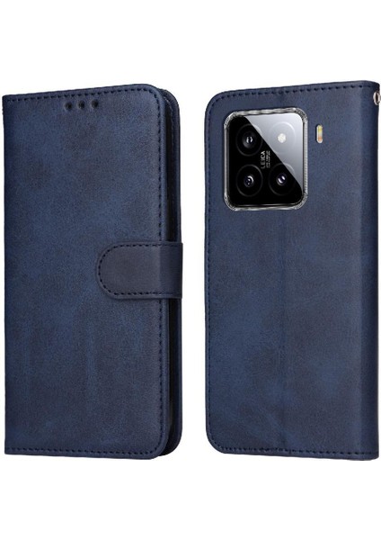 Xiaomi 15 Manyetik Kapatma Kart Yuvaları Için Flip Case Kapak Hassas (Yurt Dışından)