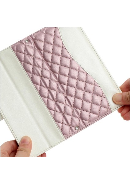 Xiaomi Poco M6 Pro 5g Bilek Kayışı Açık Renk Manyetik Kart Için Flip Case (Yurt Dışından)