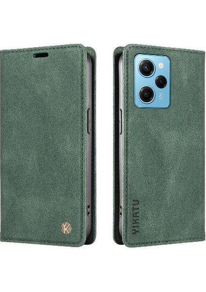 Xiaomi Poco X5 Pro 5g Kılıf Manyetik Flip Telefon Deri ile Uyumlu (Yurt Dışından)