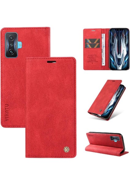 Xiaomi Poco F4 Gt Kılıf Cilt Dostu Düz Renk Manyetik ile Uyumlu (Yurt Dışından) indirimleri