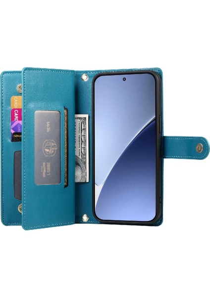 Xiaomi 15 Crossbody Kayış Cüzdan Çok Fonksiyonlu Iş Için Flip Case (Yurt Dışından) fırsatları