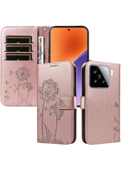 Kart Yuvaları ve Bilek Kayışı ile Xiaomi 15 Flip Case ile Uyumlu ve (Yurt Dışından) fırsatları