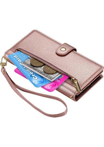 Xiaomi 15 Crossbody Kayış Cüzdan Çok Fonksiyonlu Iş Için Flip Case (Yurt Dışından) fiyatları