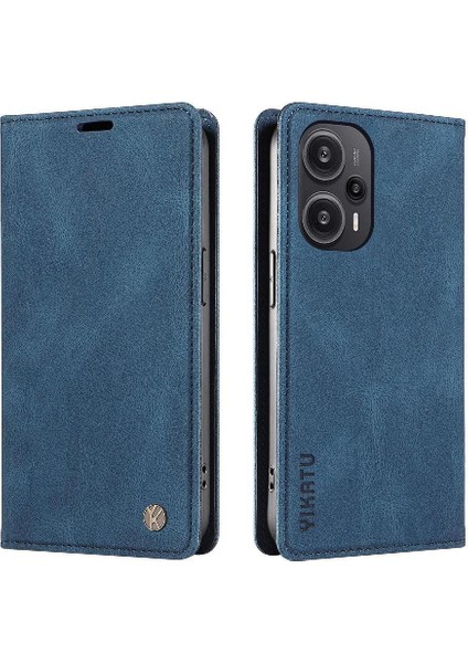 Xiaomi Poco F5 5g Kasa Düz Renk Cilt Dostu Manyetik ile Uyumlu (Yurt Dışından)