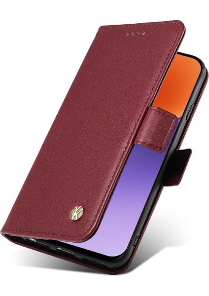 Kart Yuvaları Premium Faux Deri ile Xiaomi 15 Flip Case ile Uyumlu (Yurt Dışından) fırsatları