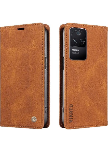 Xiaomi Poco F4 5g Kasa Düz Renk Cilt Dostu Manyetik ile Uyumlu (Yurt Dışından)