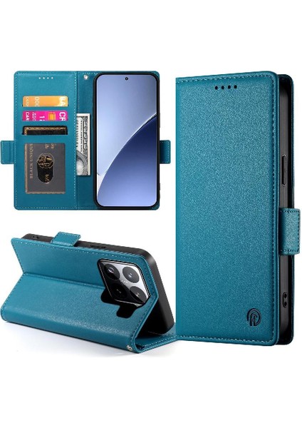 Xiaomi 15 Kart Yuvaları Cüzdan Günlük Kullanım Flip Iş Için Flip Case (Yurt Dışından)