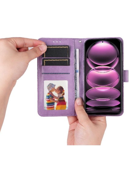 Xiaomi Poco X5 Pro 5g Koruyucu Kapak Kart Yuvaları Deri Flip Için Kılıf (Yurt Dışından)