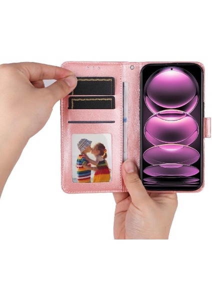 Xiaomi Poco X5 Pro 5g Koruyucu Kapak Kart Yuvaları Deri Flip Için Kılıf (Yurt Dışından)