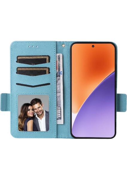 Xiaomi 15 Için Flip Case Manyetik Kart Yuvaları Tutucu Pu Deri Cüzdan Yan (Yurt Dışından) fırsatları